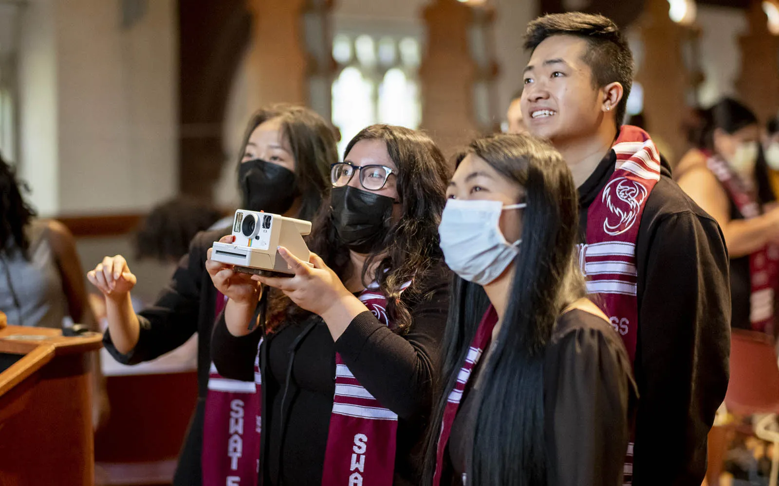 several students at celebration