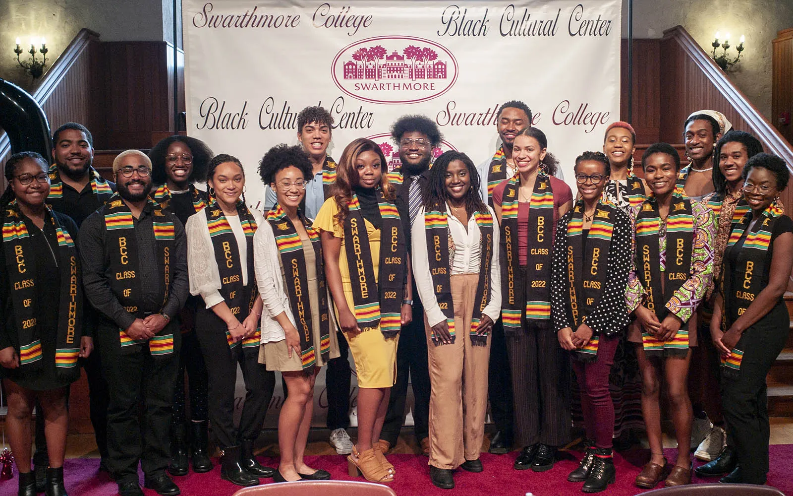 students at a banquet