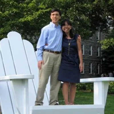 Lin Gyi ’09 and Eric Loui ’09