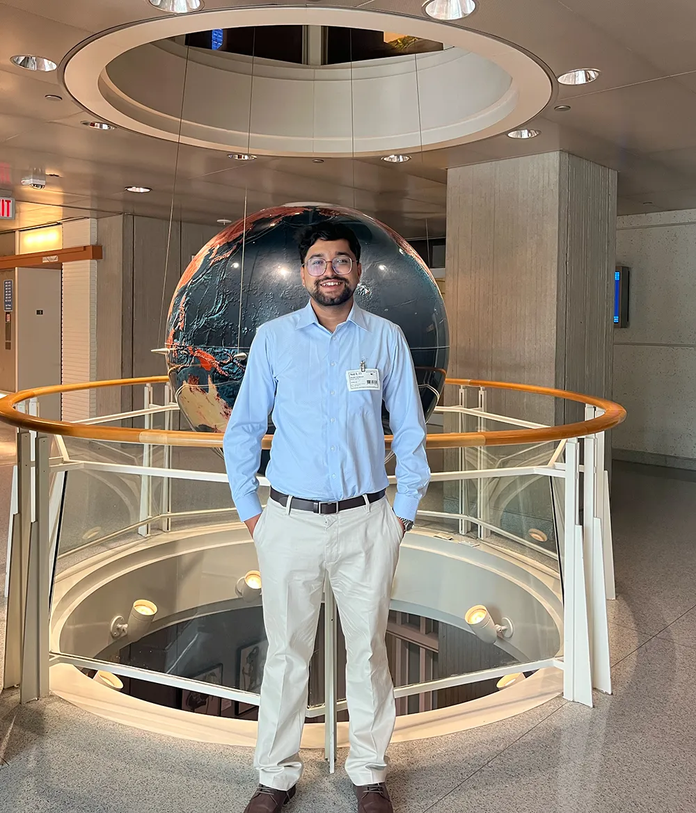 Aashish Panta ’26 at world bank