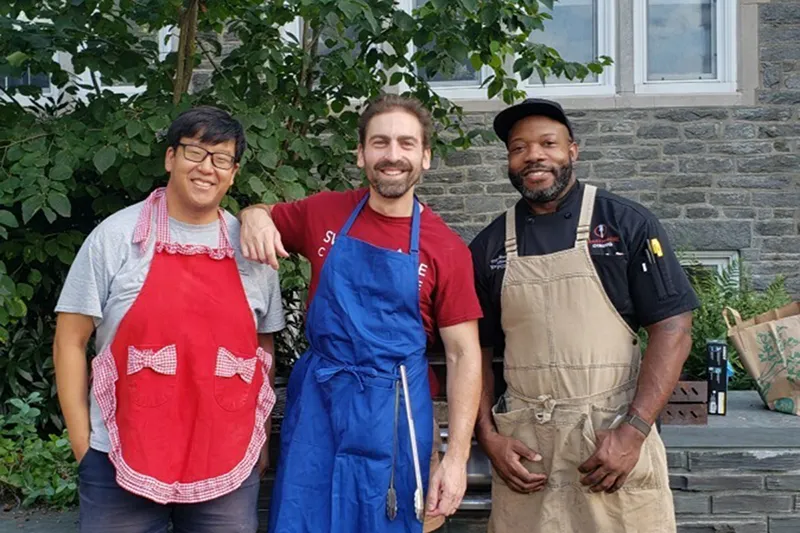 Assistant Professor of Economics Paul Ko, Marshall Roy, Thomas Ramsey