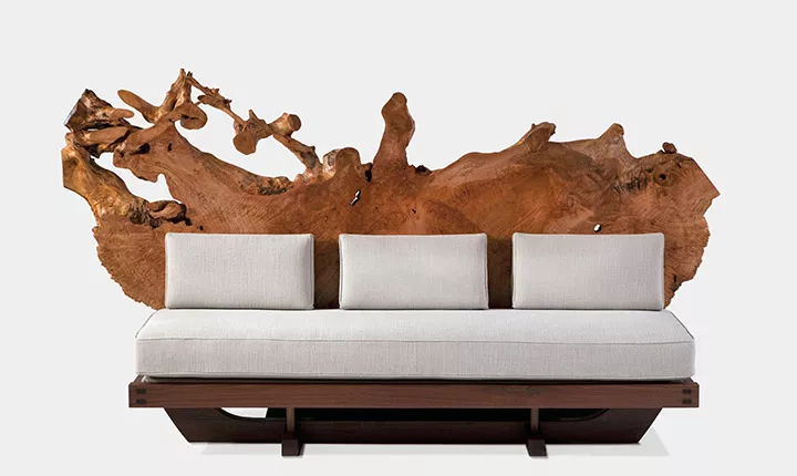 Mira Nakashima's Tsuittate Sofa