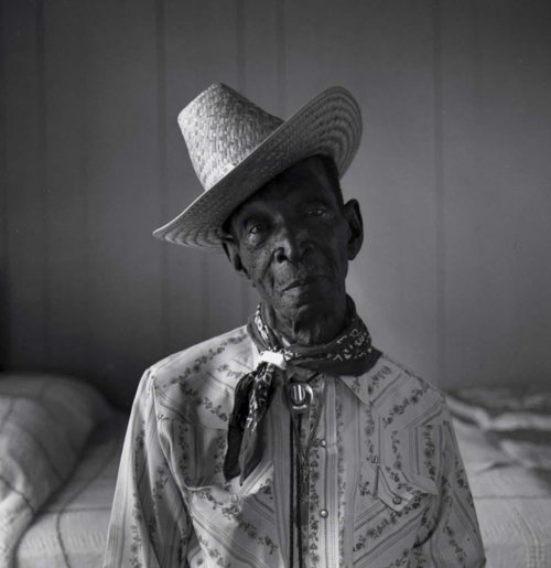 Nathaniel Youngblood, one of the legendary cowboys who worked the O'Connor Ranch in the Coastal Bend region of Texas.