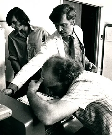 Robert Savage in the classroom
