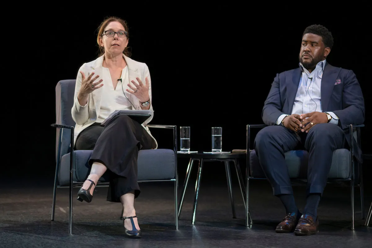 Katherine Zyla speaks at panel event