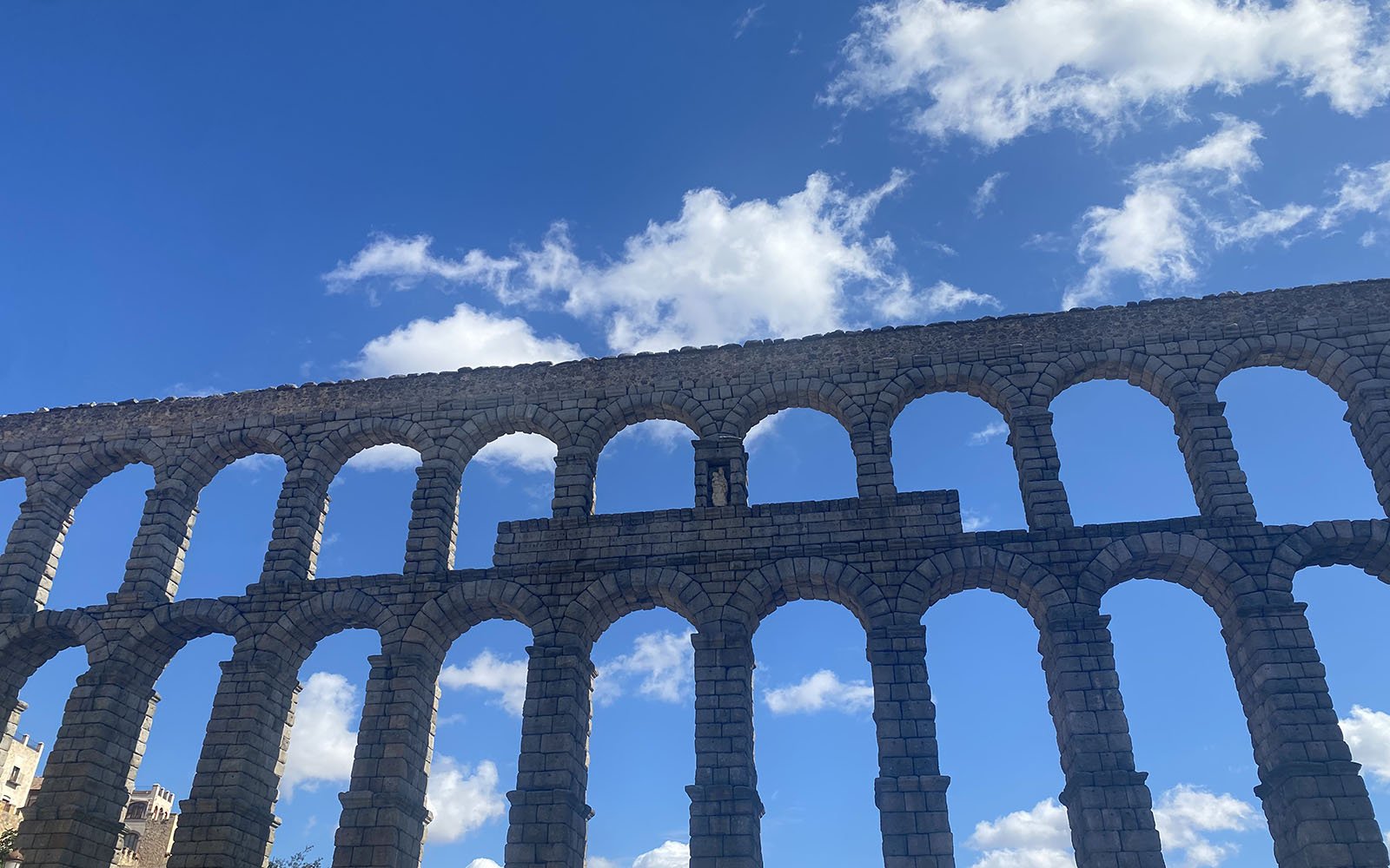 part of the Segovia aquaduct