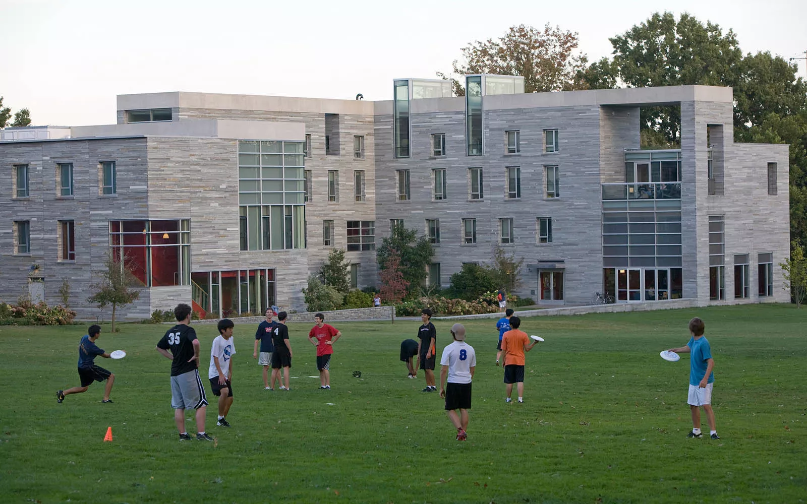Lawn outside Alice Paul Hall