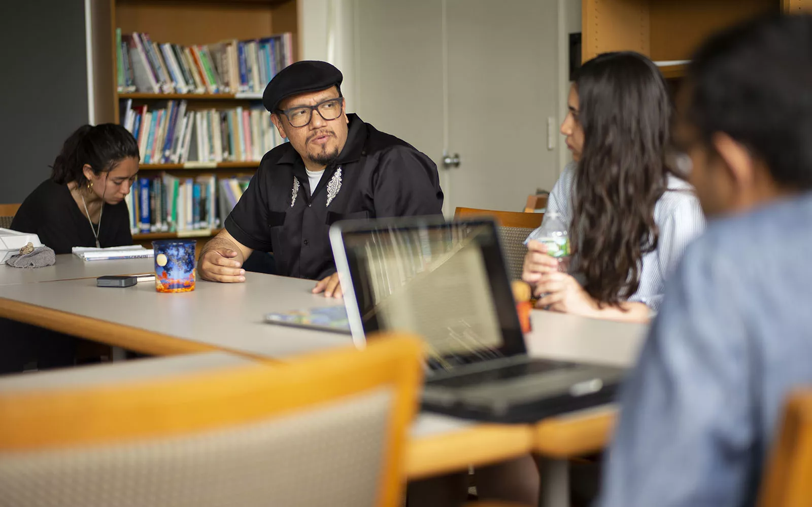 professor teaching a class