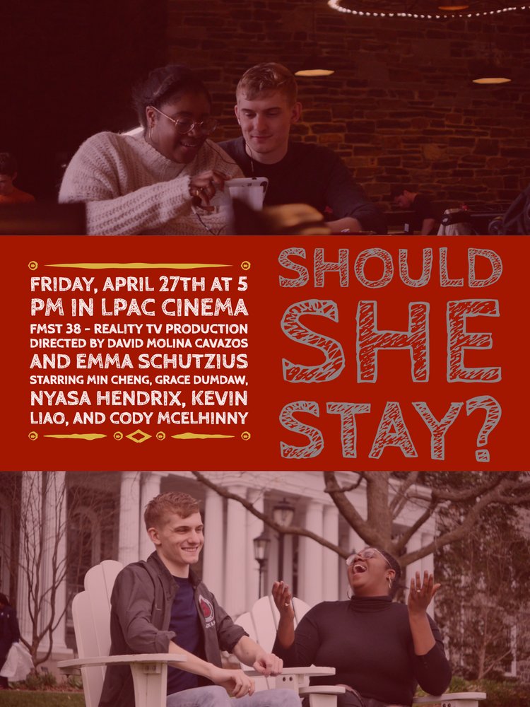 Should She Stay? Poster