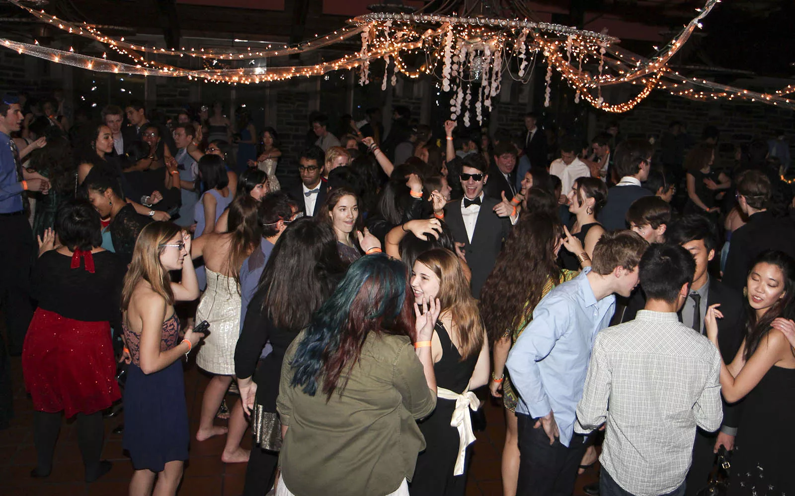 Students at Winter Formal