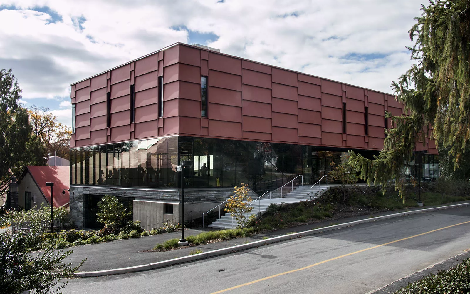 Exterior shot of the Matchbox facility
