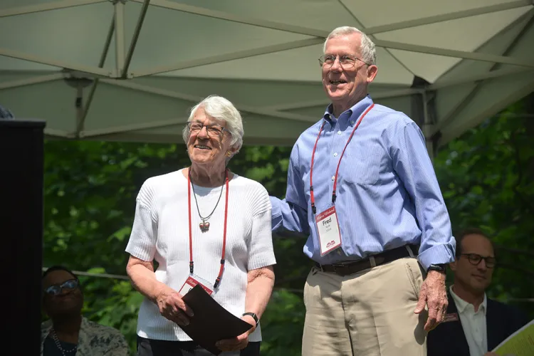 Fred Kyle ’54 and Elena Kyle ’54