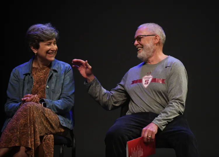 Rachel Weinberger (left)