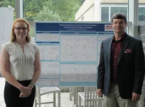 Julia Murphy '15 and Prof. Paul Rablen