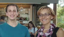 Josh Turek-Herman '16 & Prof Liliya Yatsunyk