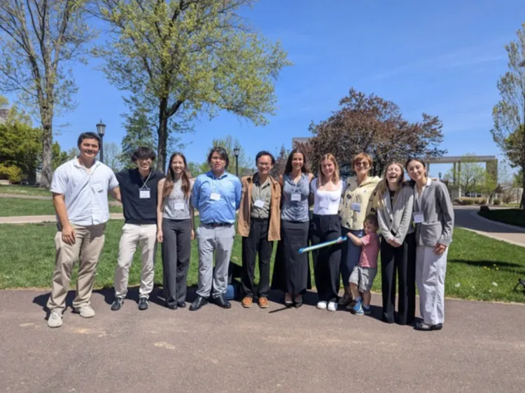 groups of students and faculty