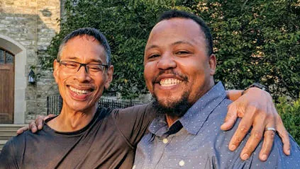 John and Josh in 2019