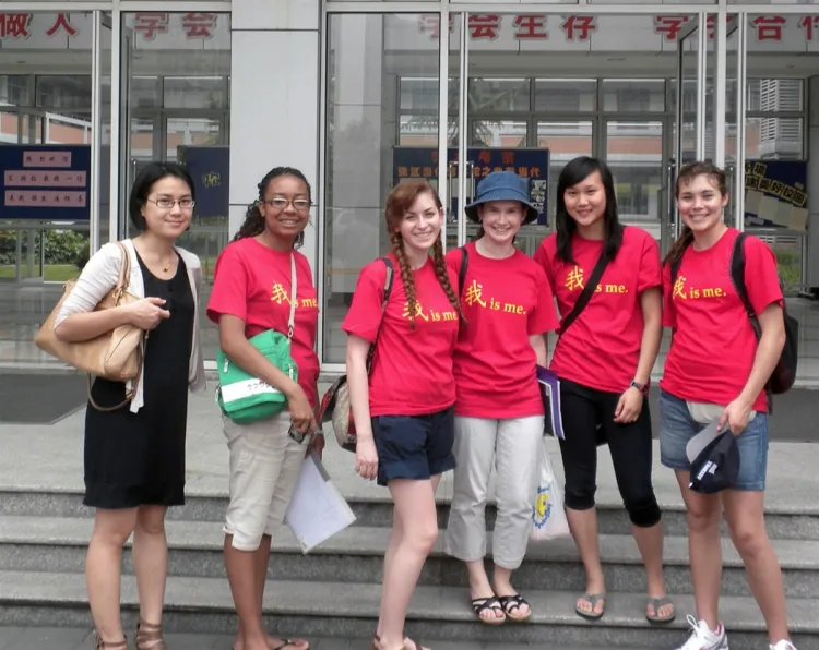Freeman Student-Faculty Fellows Program In summer 2011, Tiffany Barron '13, Eugenia Sokolskaya '13, Abigail Starr '13, Emmal Saarel '14 and Rebecca Teng '14 conducted a research field-trip to Shanxi, China. Supervised by Lala Zuo, Assistant Professor of Chinese, and financed by the ASIANetwork Freeman Student-Faculty Fellows Program.