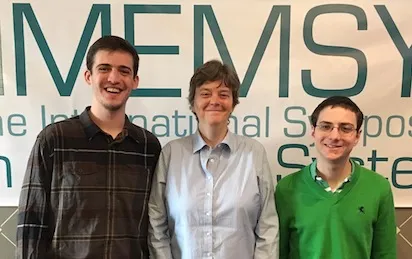 Ryerson Lehman-Borer '16, Professor Tia Newhall, and Ben Marks '15