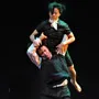 Michele Tantoco and Jumatatu Poe '04 in Flight Attendants