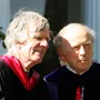 Former Swarthmore College Presidents David Fraser and Theodore Friend