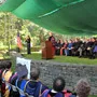 President Rebecca Chopp at the podium