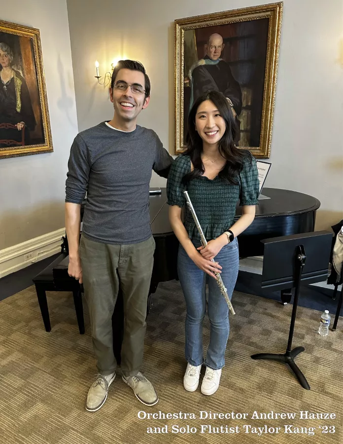 Andrew Hauze and Tyalor Kang