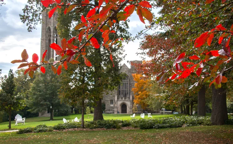 swarthmore in the fall