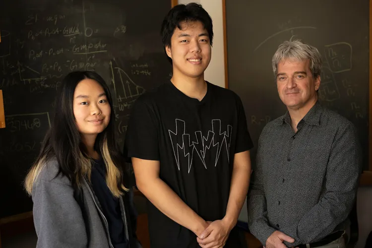 David Cohen with lab members