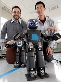 Professor Matt Zucker and Student Keliang He