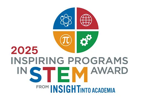 Inspiring Programs in STEM award logo