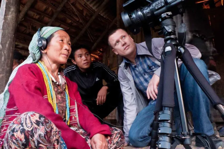K David Harrison recording language in the field