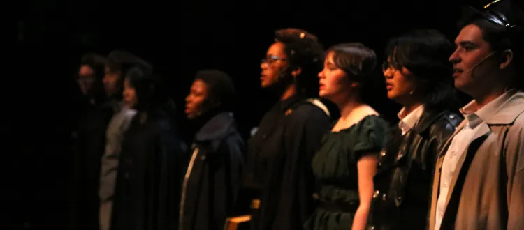 photo of theater performance