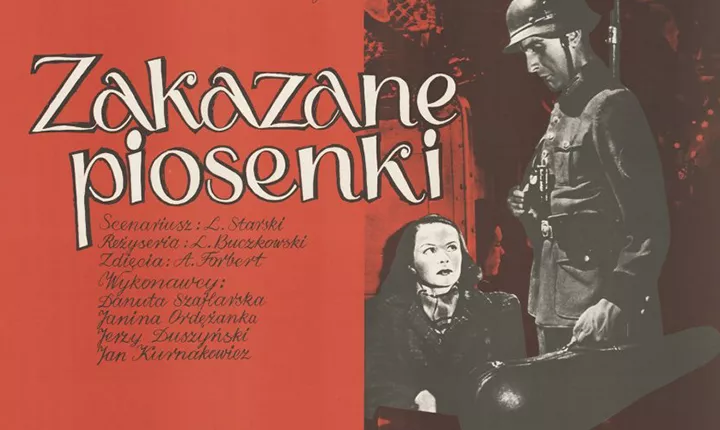 Movie poster for Forbidden Songs
