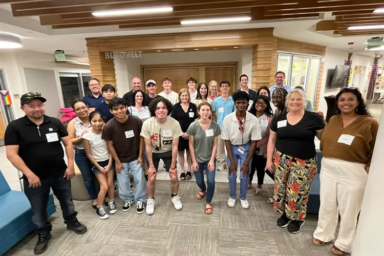 Family ambassadors group photo