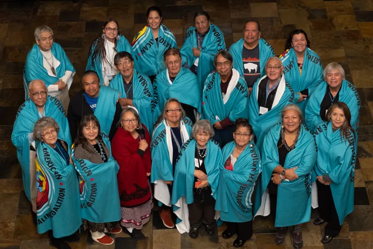 Indian boarding schools survivors at the National Native American Boarding School Healing Coalition’s Healing Summit 