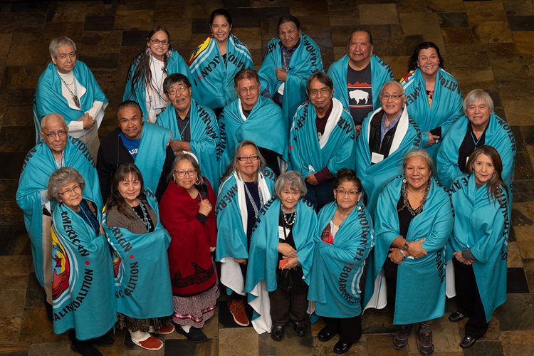 Indian boarding schools survivors at the National Native American Boarding School Healing Coalition’s Healing Summit 