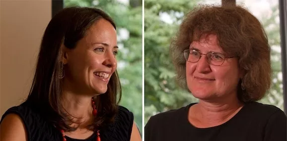 Erin Bronchetti and Ellen Magenheim