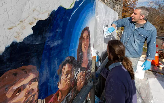 David Craig mural