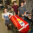 Students with their Eco Car