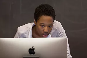 Niamba Baskerville is one of many graduates heading into fields that weren’t even on their radar when they came to Swarthmore.