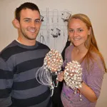 Cassie Strawser '13 and Brennan Klein '13