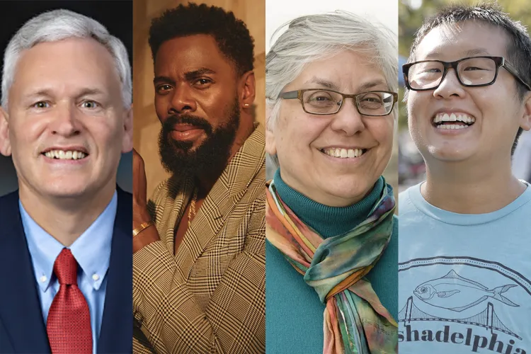 From left: Jonathan Alger, Colman Domingo, Judith Sandalow, and Talia Young