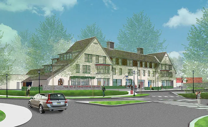 Inn at Swarthmore illustration