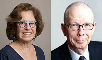 Carol Nackenoff and Rick Valelly '75