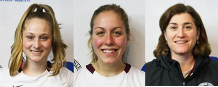 Annalise Penikis '13, Caroline Murphy '14, and Karen Borbee