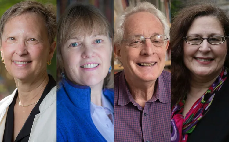 From left: Diane Anderson, Ellen Ross, Bob Weinberg, and Tyrene White