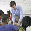 Bobby Zipp '18 volunteering