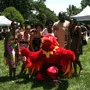 Phineas Phoenix made a cameo at the reception on Parrish Beach