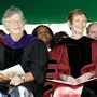 Board Chair Barbara Mather '65 and President Rebecca Chopp